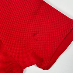 Thom Browne Red Waffle Shirt Size 4