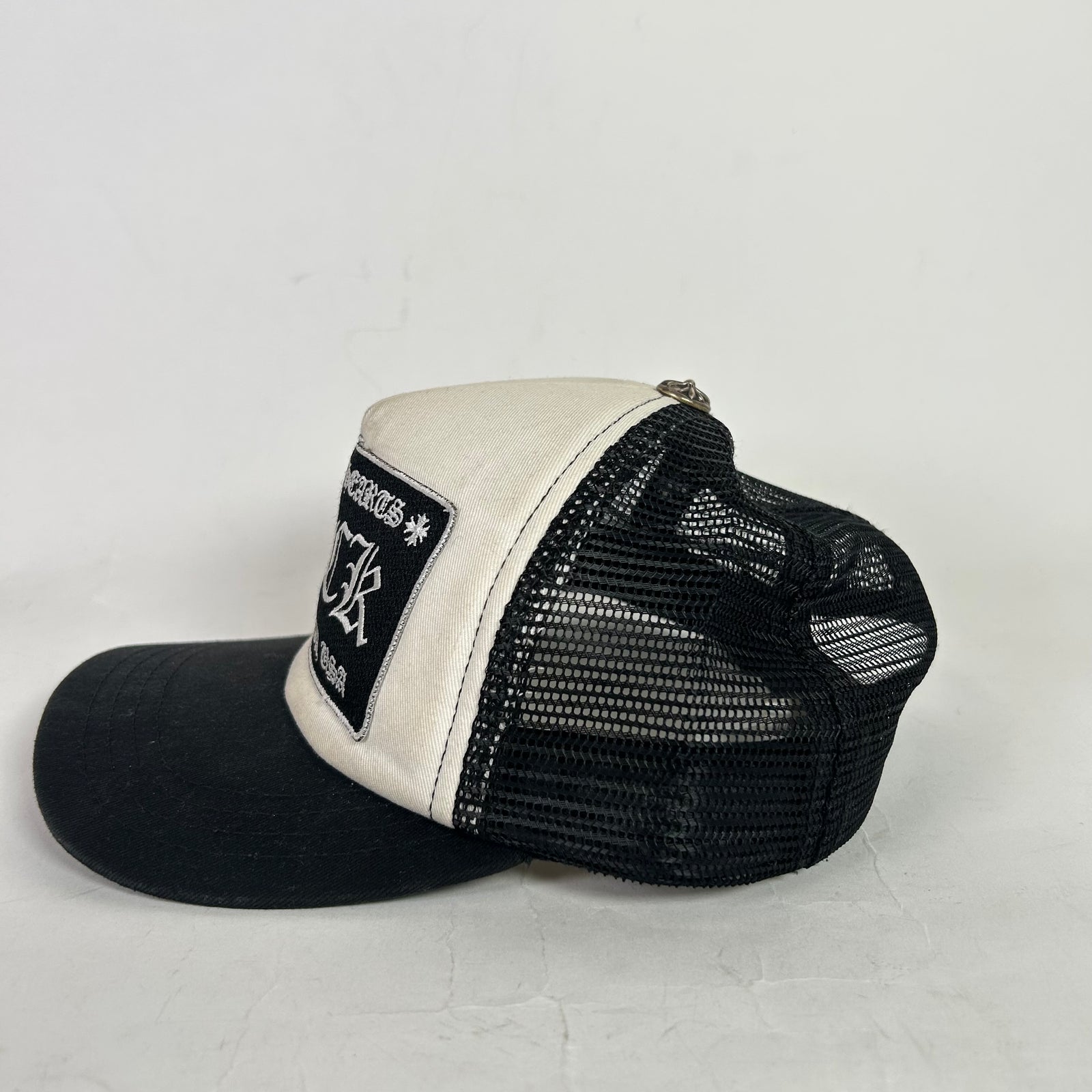 Chrome Hearts Smoked Fuck Hollywood Trucker Hat