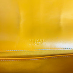 Goyard Yellow Belvedere PM Shoulder Bag