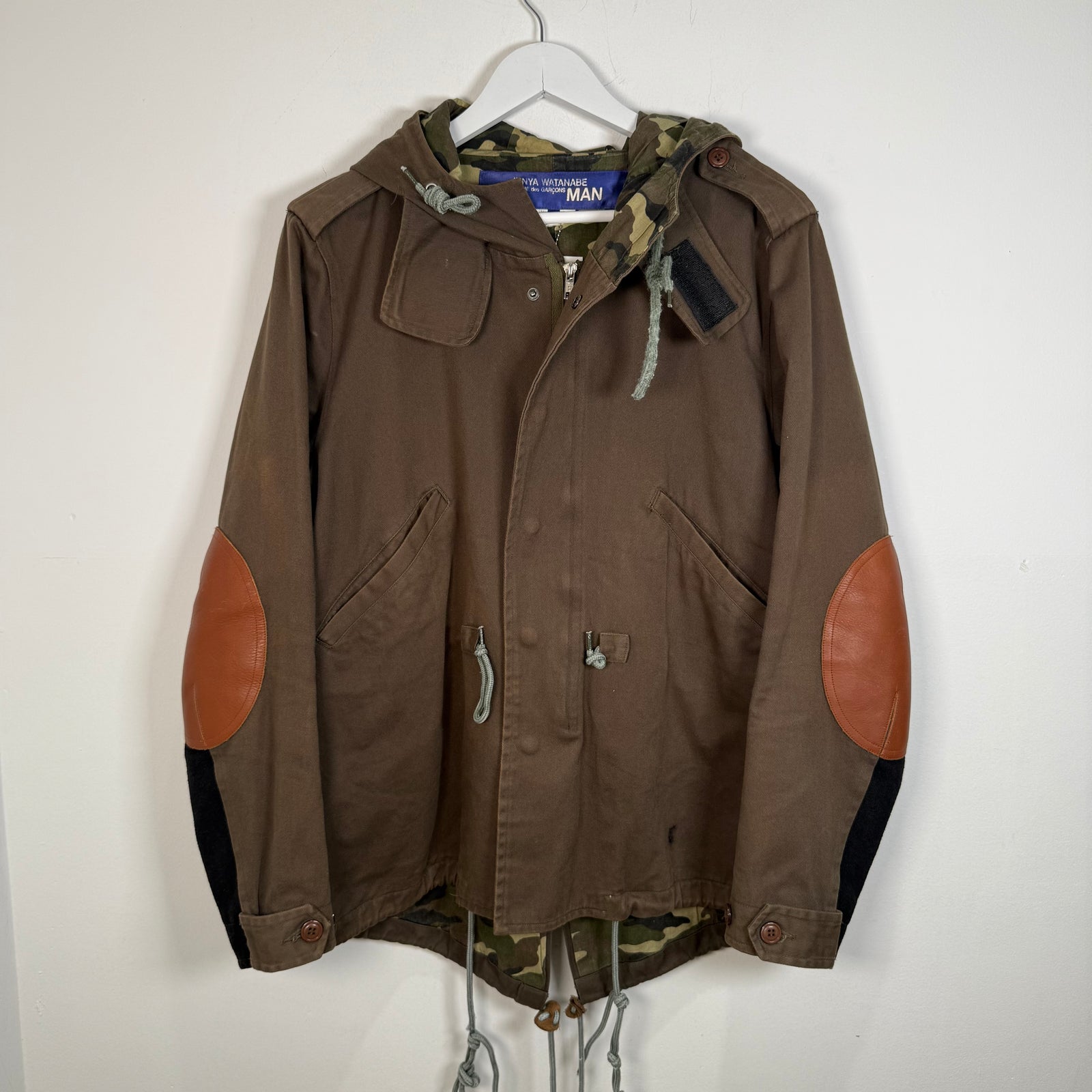 Comme Des Garcons Man Hybrid Military Jacket Size L