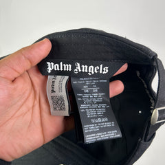 Palm Angels Black Logo Hat
