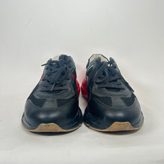 Gucci Black Striped Rhyton Epilogue Sneaker Size 11
