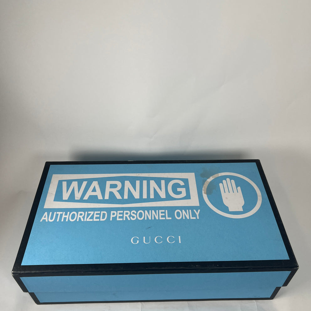 Gucci Beige LA Angels GG Monogram Mules Size GG 9.5