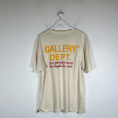 Gallery Dept Cream Venice Car Show T-Shirt Size L
