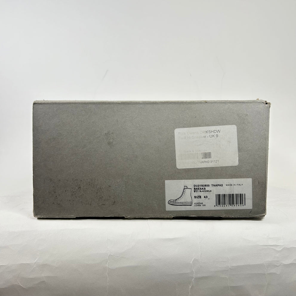 Rick Owens Drkshdw Abstract Ramones Size 43