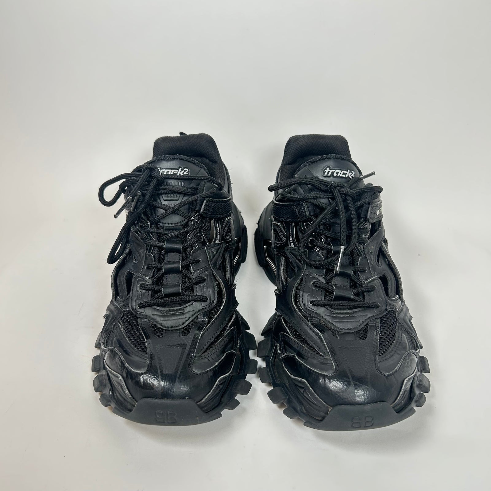 Balenciaga Triple Black Track 2 Sneaker Size 42
