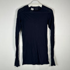 Rick Owens Purple Cotton Long-Sleeve Size M