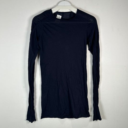 Rick Owens Purple Cotton Long-Sleeve Size M