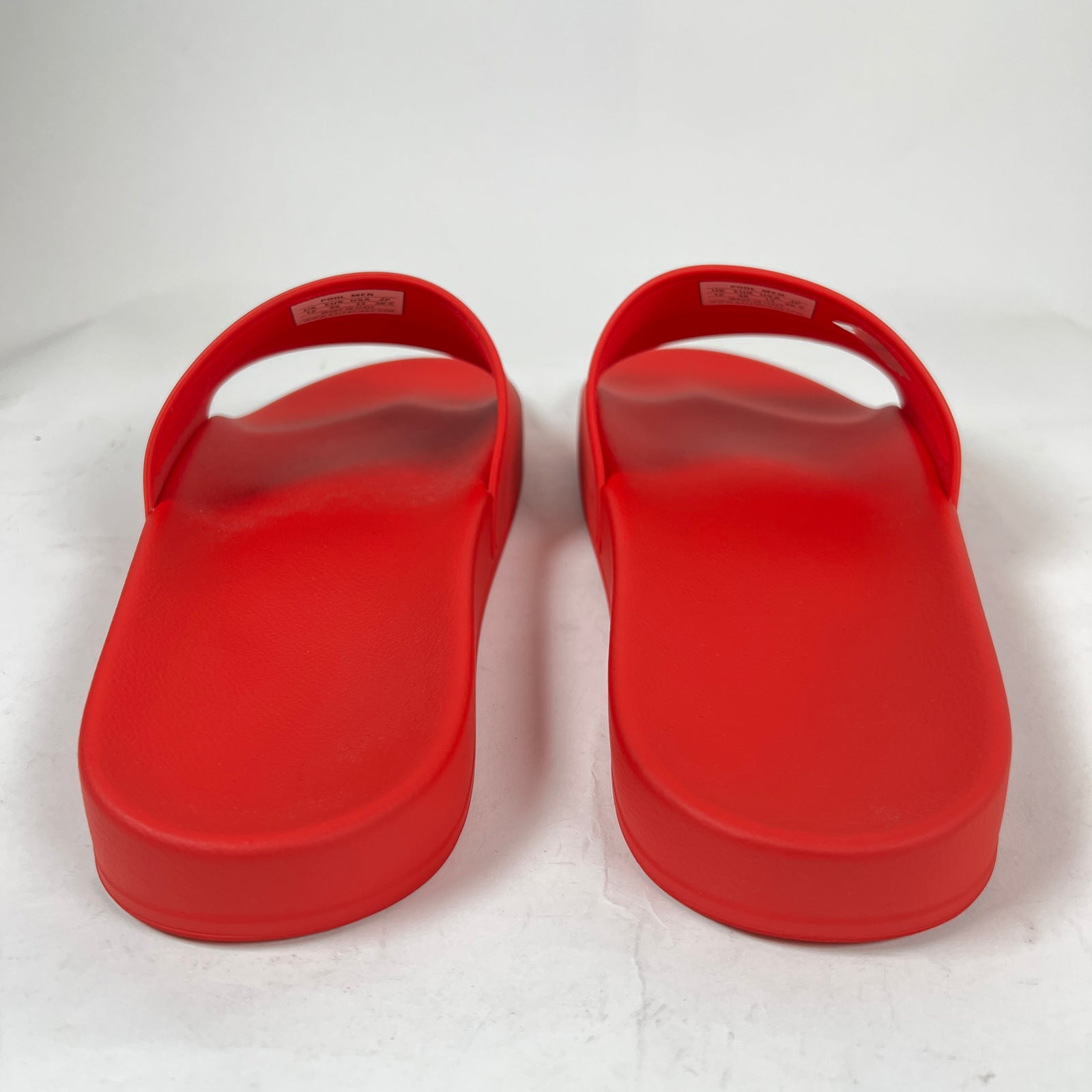Balenciaga Red Rubber Pool Slide Size 46