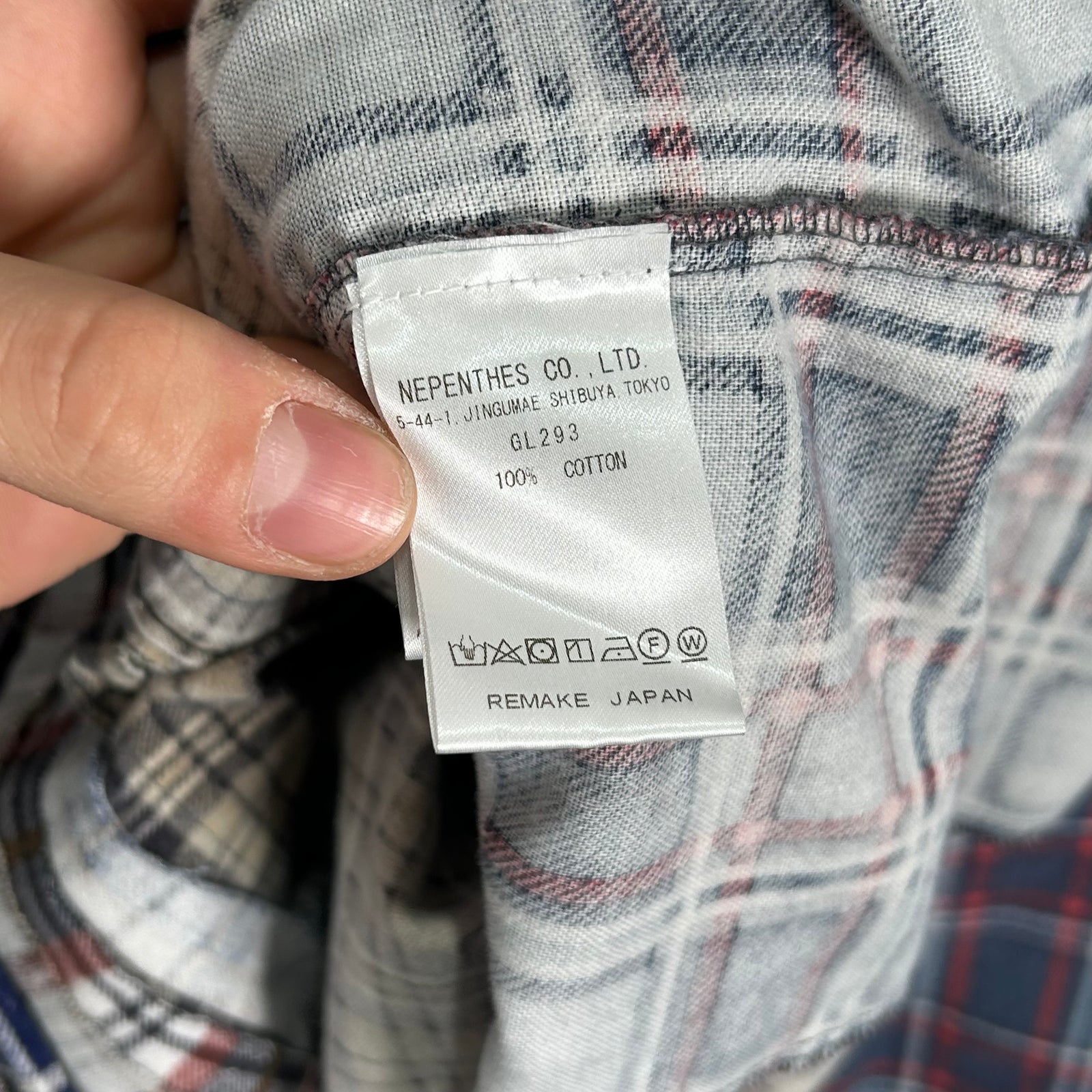 Needles Rebuild Flannel Size L