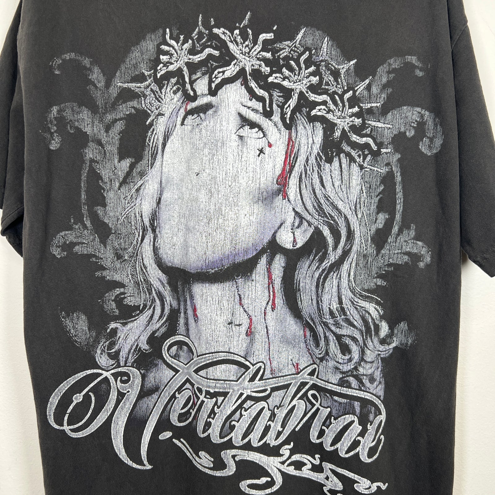 Vertebrae Grey Most High T-shirt Size M