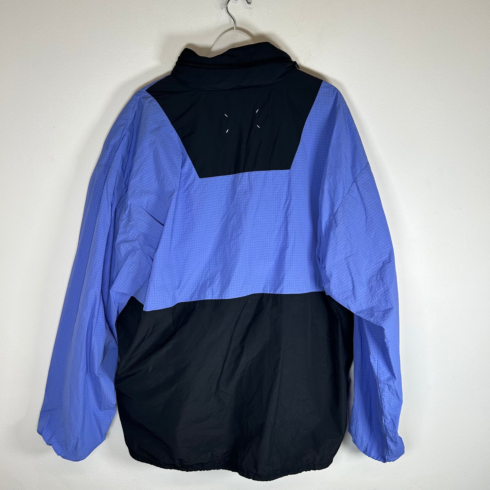 Maison Margiela Purple Nylon Ripstop Oversized Parka Size S