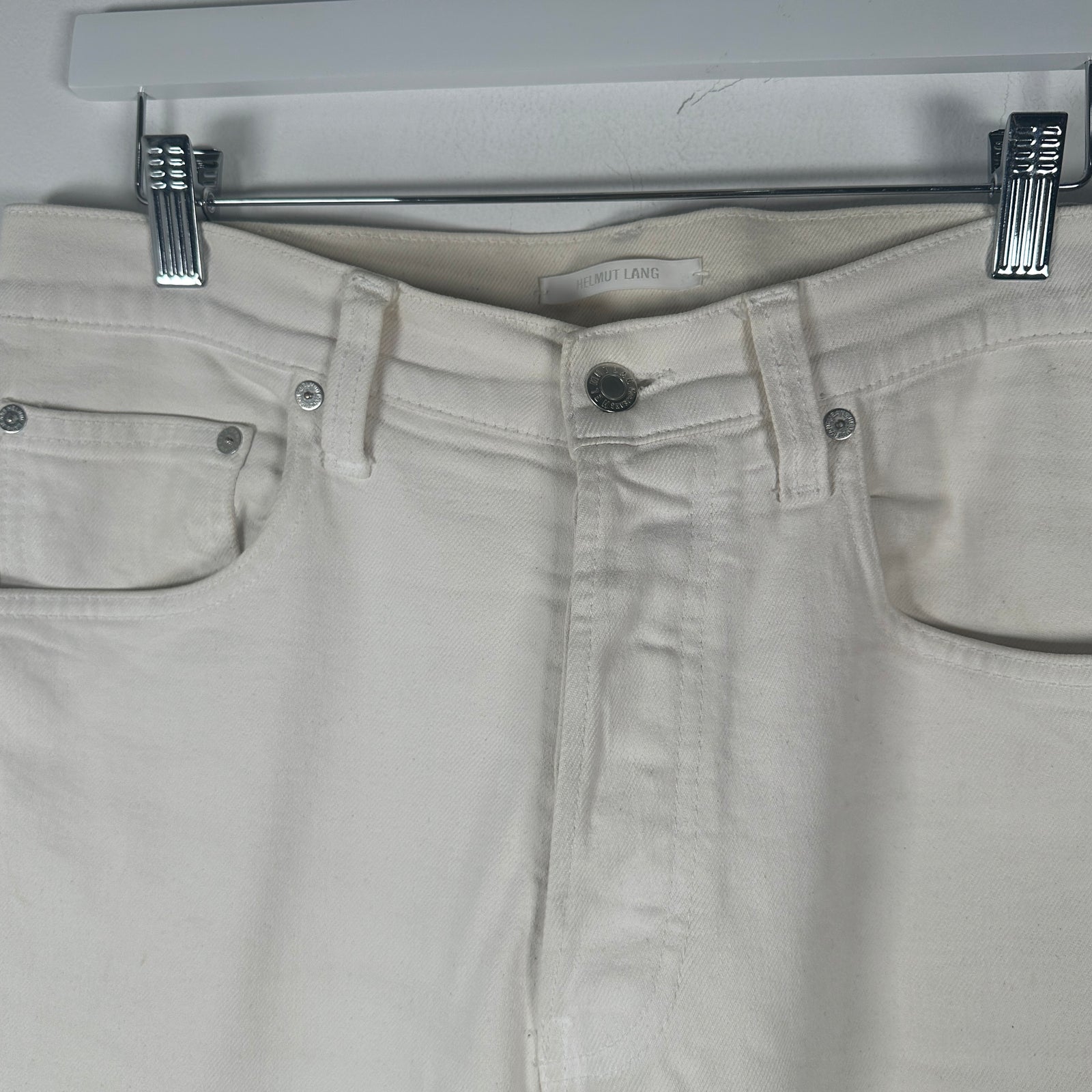 Helmut Lang White 5 Pocket Denim Size 32