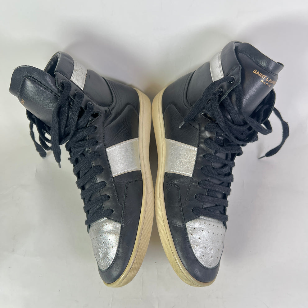 Saint Laurent SL/10H High-Top Sneakers