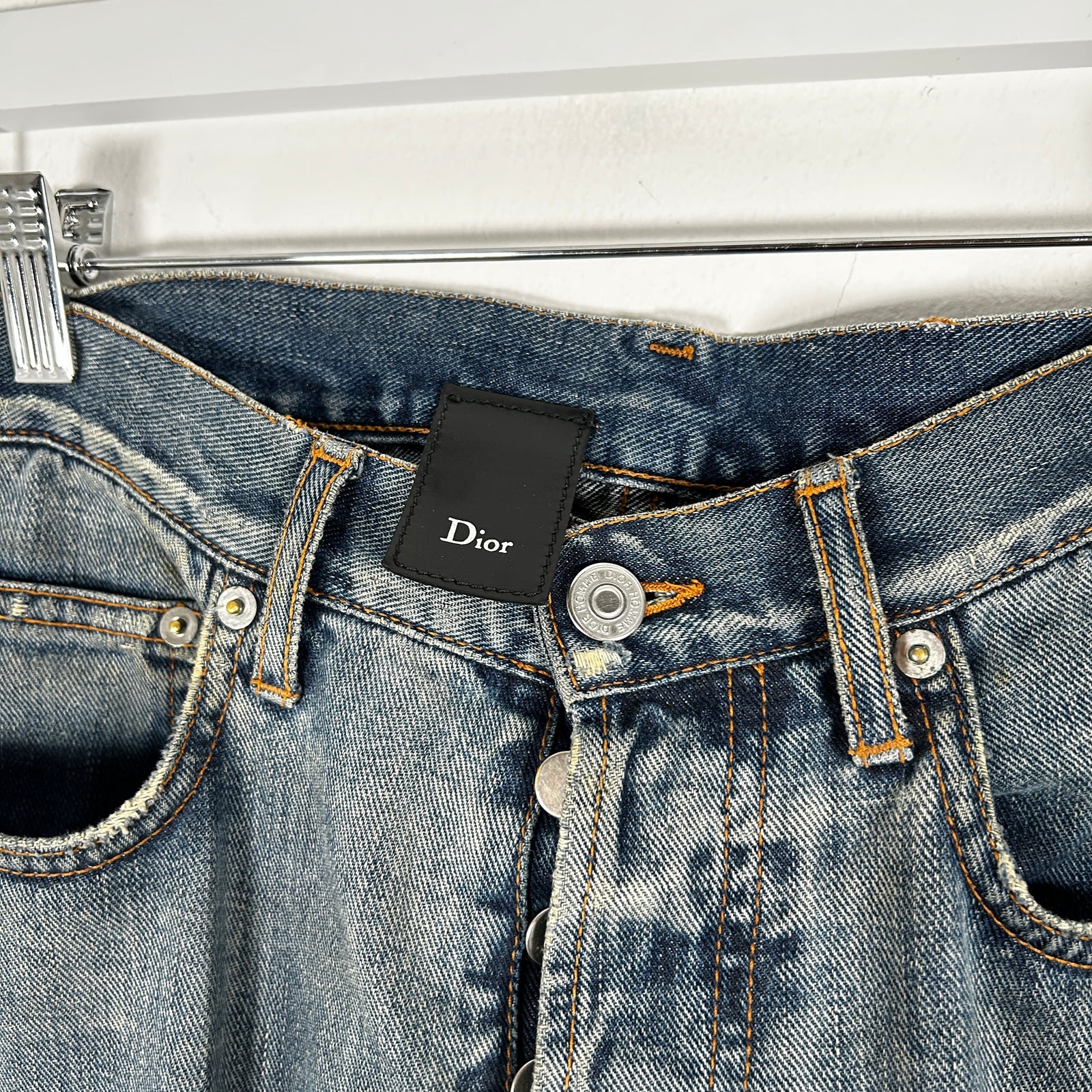 Dior Light Wash Blue Denim Jeans Size 29
