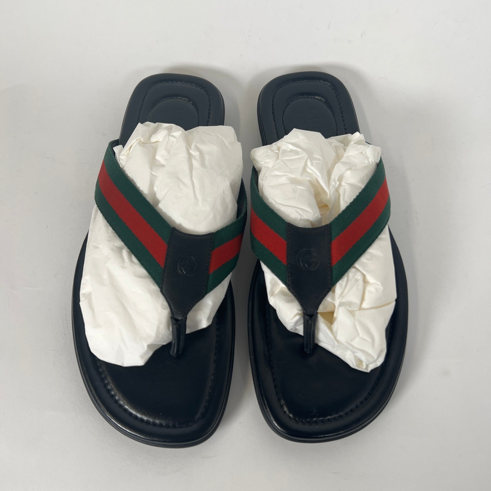 Gucci Stripe Sandal Size 9