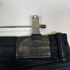 Purple Brand Black Waxed Distressed Jeans Size 34