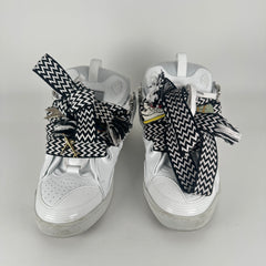 Lanvin x Future White Leather Curb Sneaker Size 12