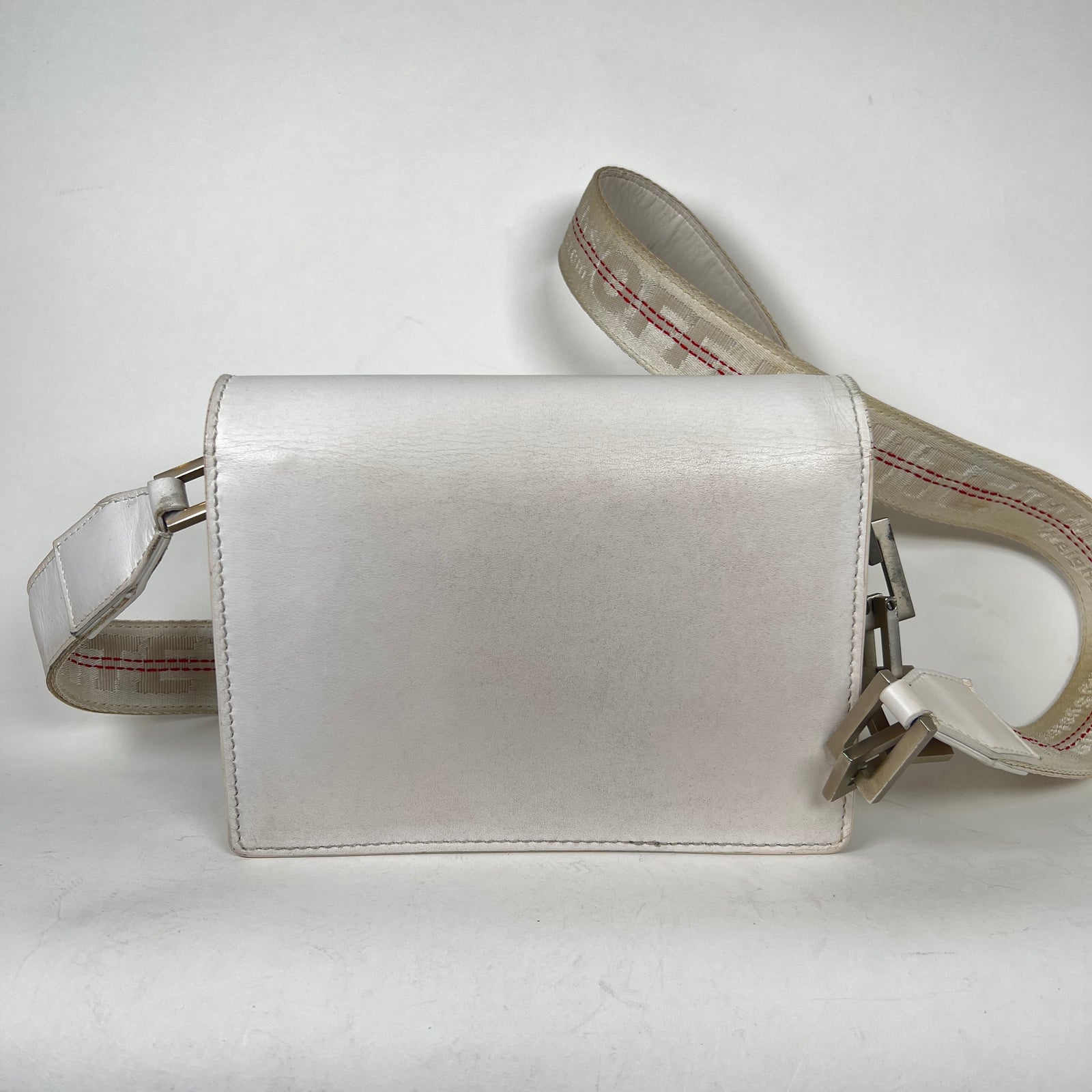 Off-White Paper Clip White Bag