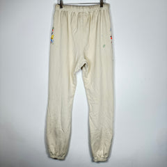 Gallery Dept Cream Paint Splatter Sweatpants Size S