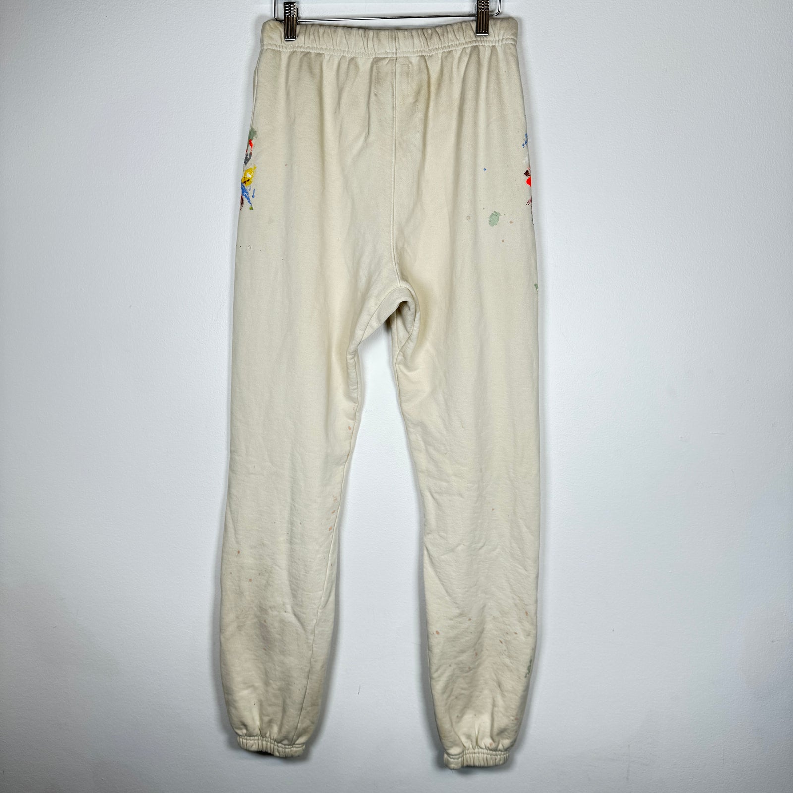 Gallery Dept Cream Paint Splatter Sweatpants Size S