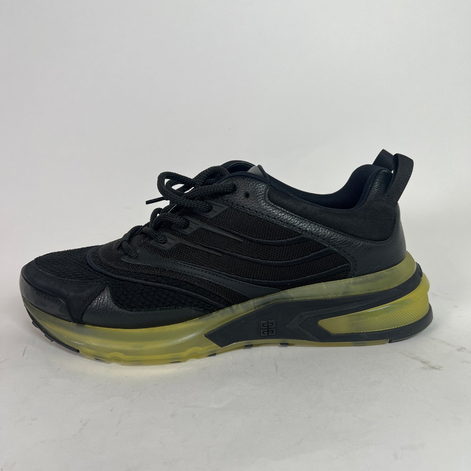 Givenchy Black GIV 1 Low Top Sneaker Size 43