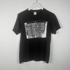 Number (N)ine SS01 'Bible' Graphic T-Shirt Size 2