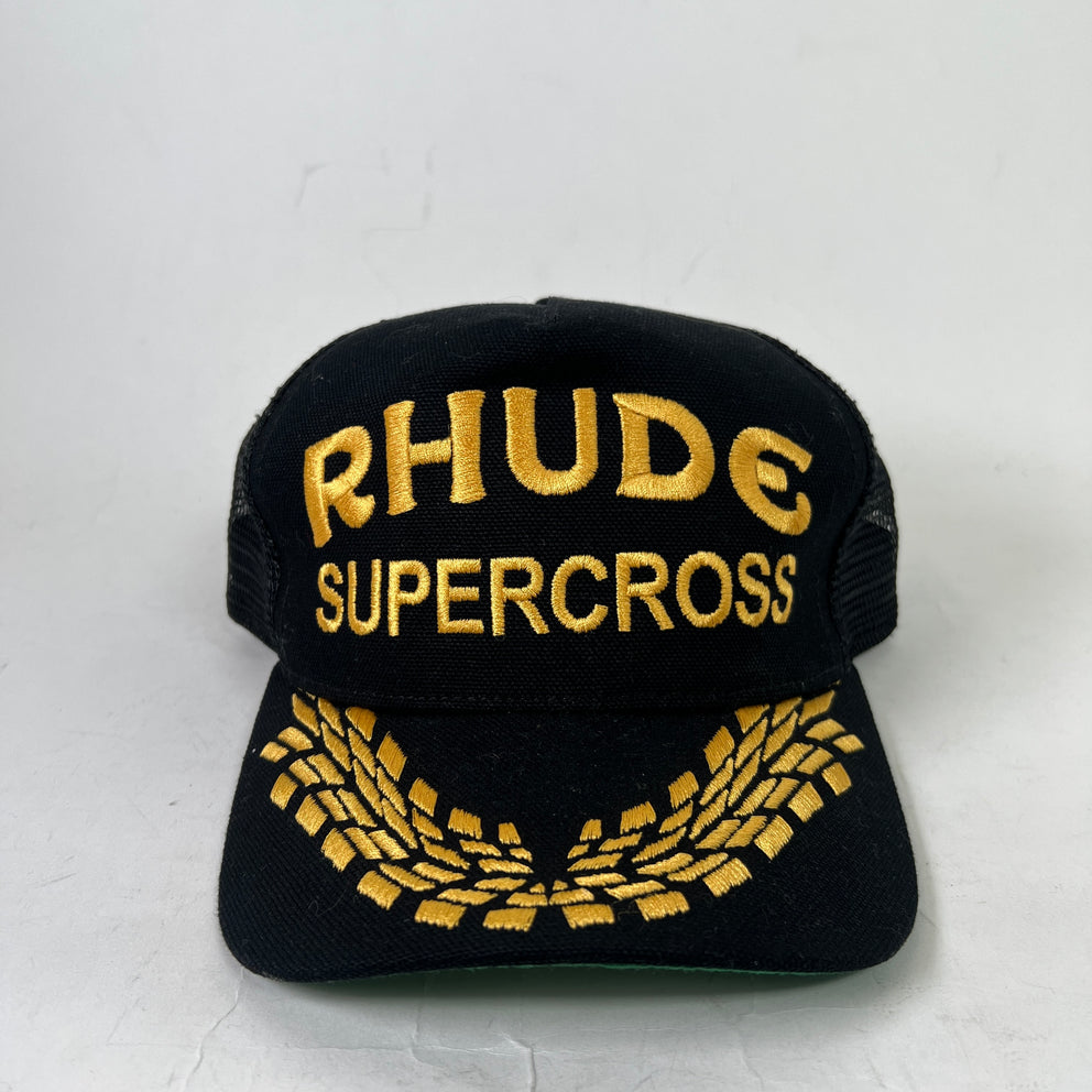 Rhude Supercross Canvas Trucker Hat