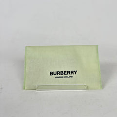 Burberry Sandon Beige Check Leather Card Holder