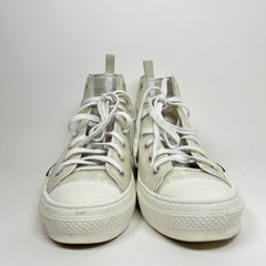 Dior White Monogram B23 Sneakers Size 11