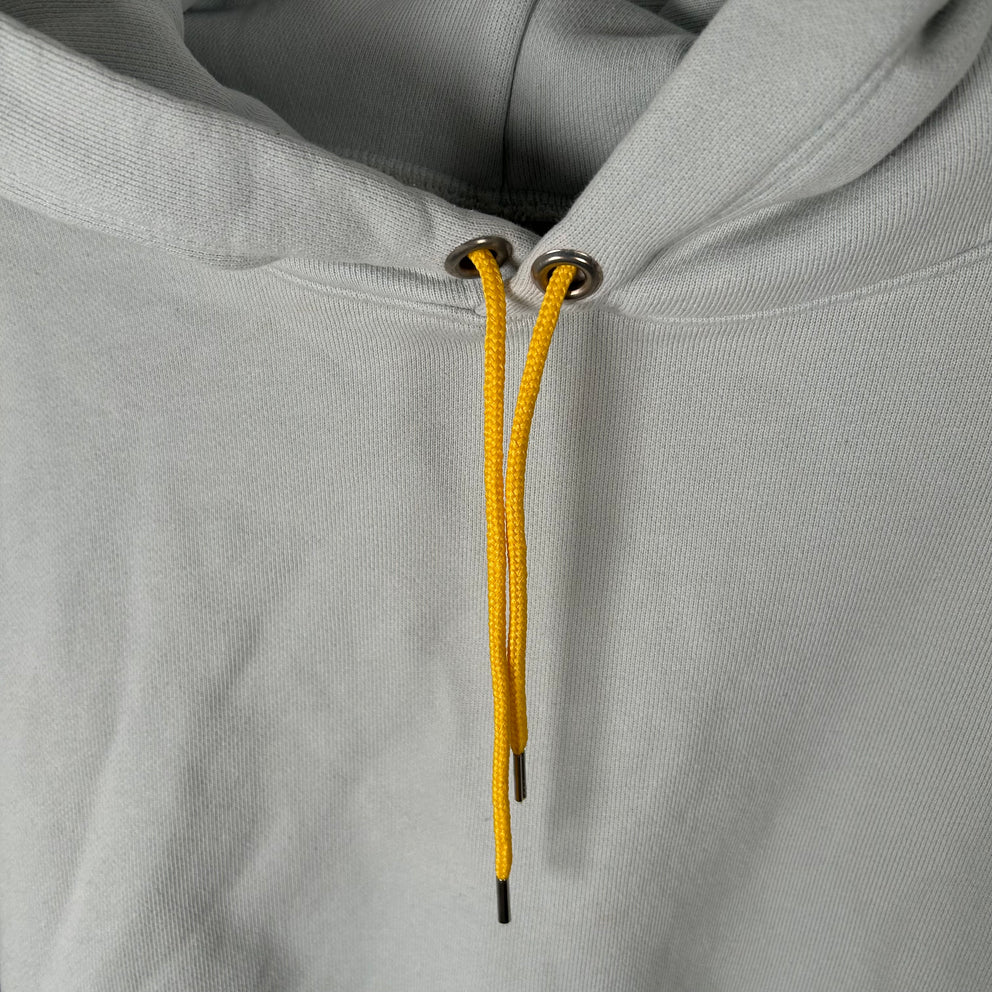 Eckhaus Latta Baby Blue Logo Hoodie Size S