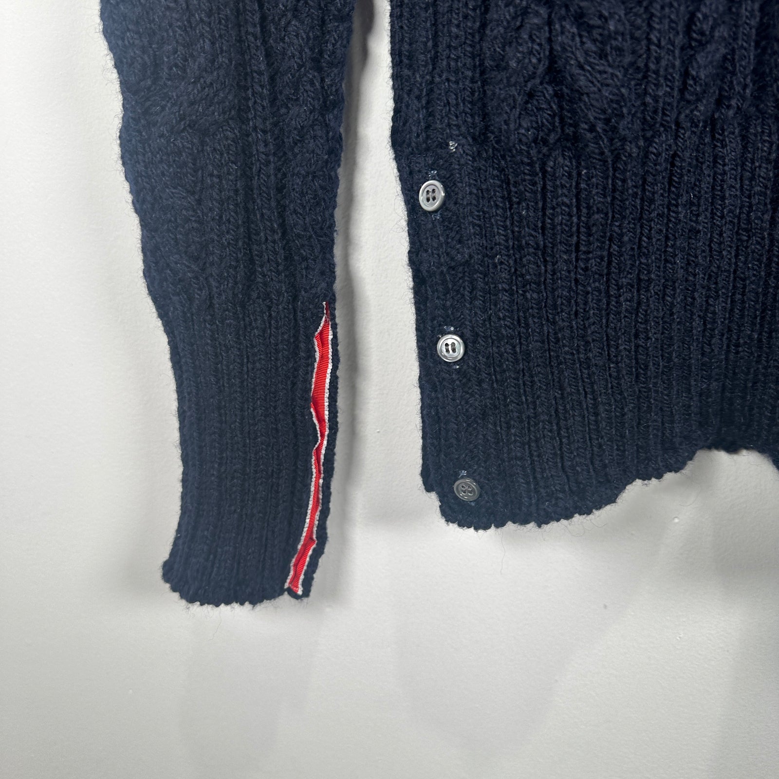 Thom Browne Cable Knit Sweater Size 4