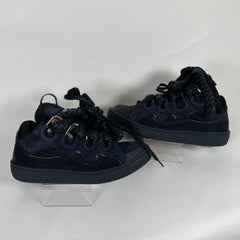 Lanvin Navy Curb Sneakers Sz 40