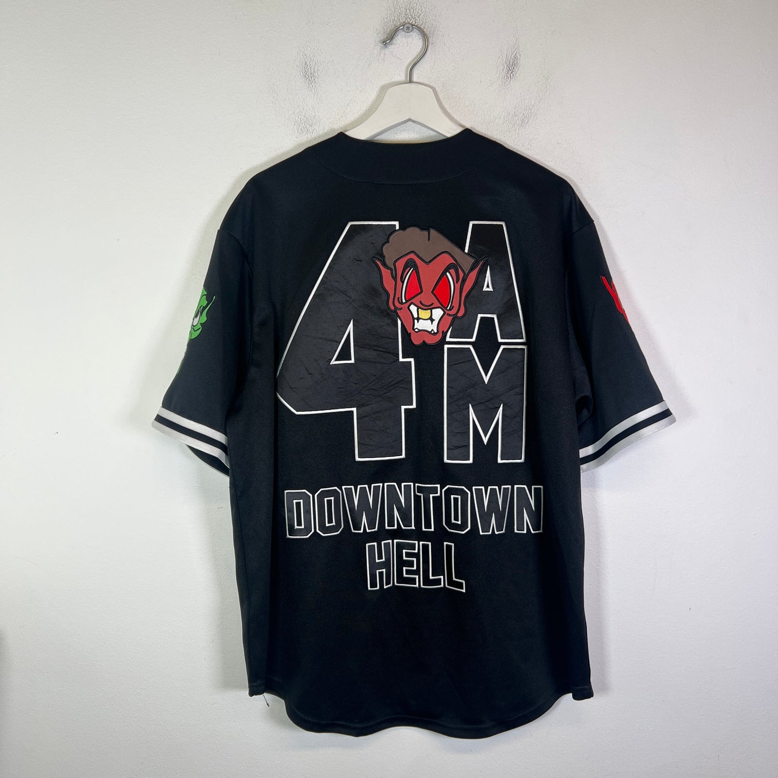 Supreme x Mitchell & Ness Downtown Hell Jersey
