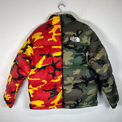 Supreme x The North Face Camo Split Nuptse Jacket Size L