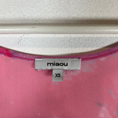 Miaou Pink Ginger Floral Minidress Size XS