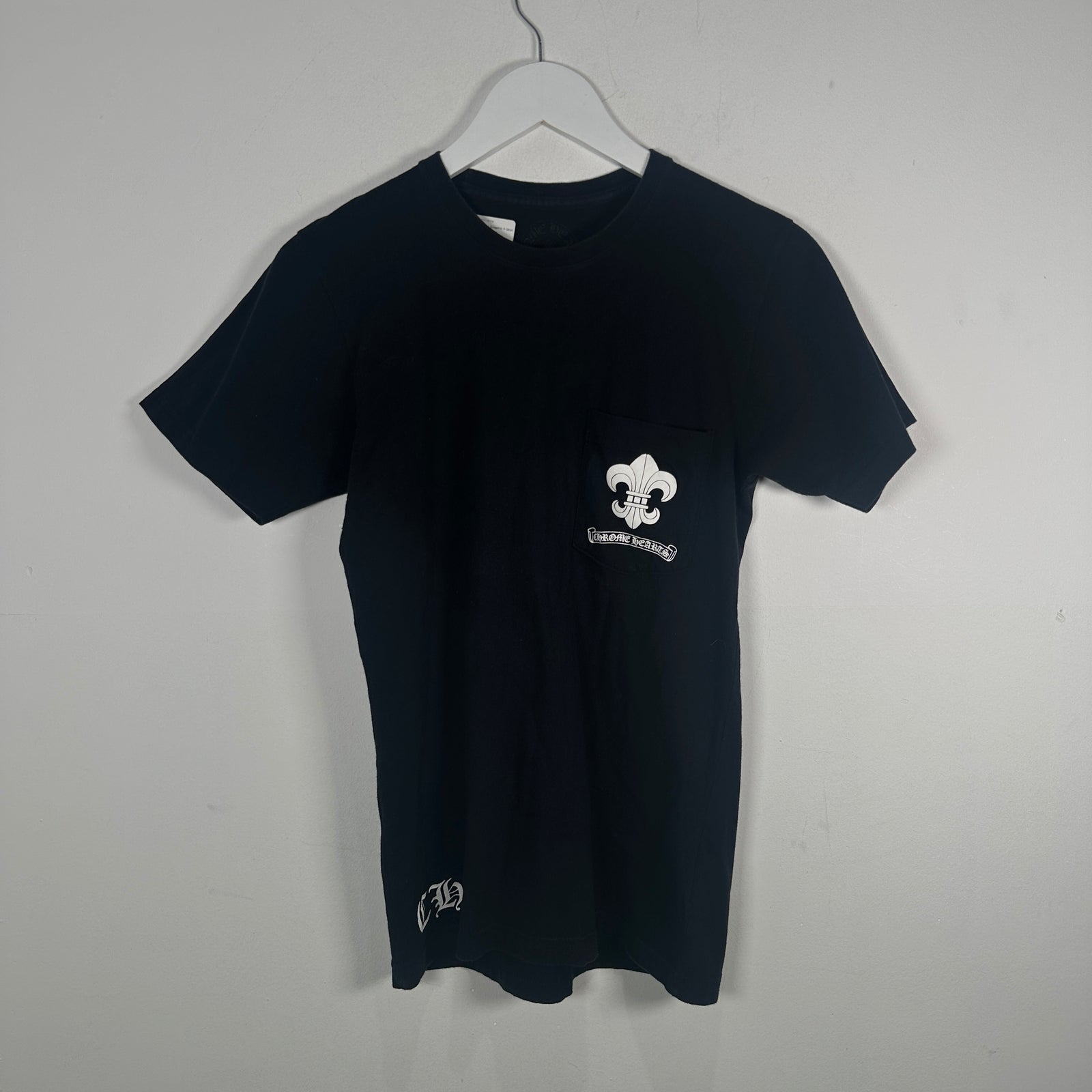 Chrome Hearts Black 'Fleur' Graphic T-Shirt Size S
