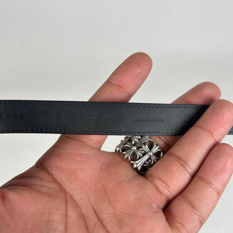 Louis Vuitton Black Monogram Slim Bracelet
