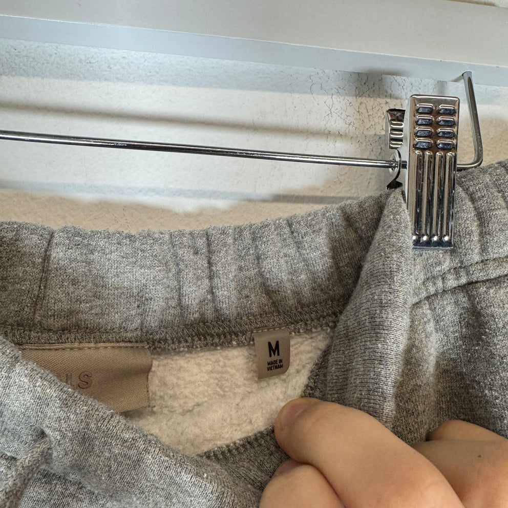 Essentials Grey Sweatpants Size M