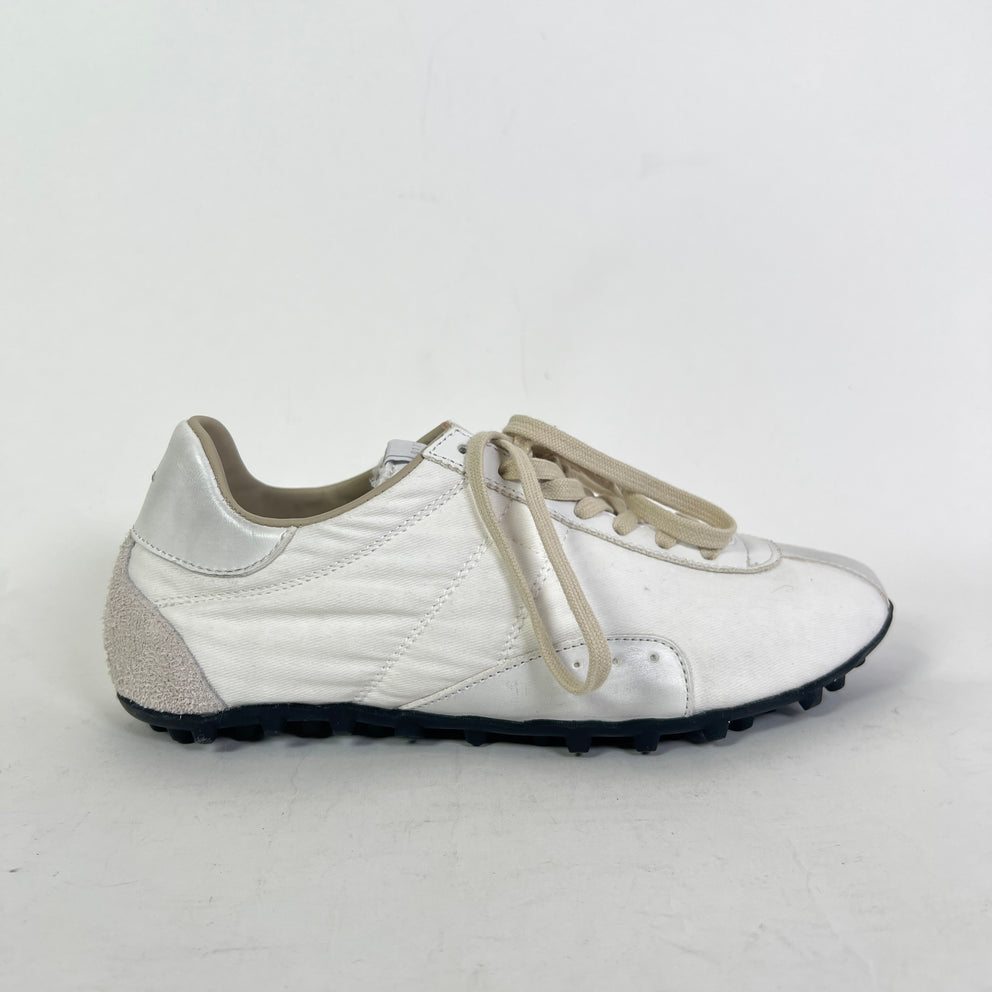 Maison Margiela Suede Sprinter Low-Top Sneakers