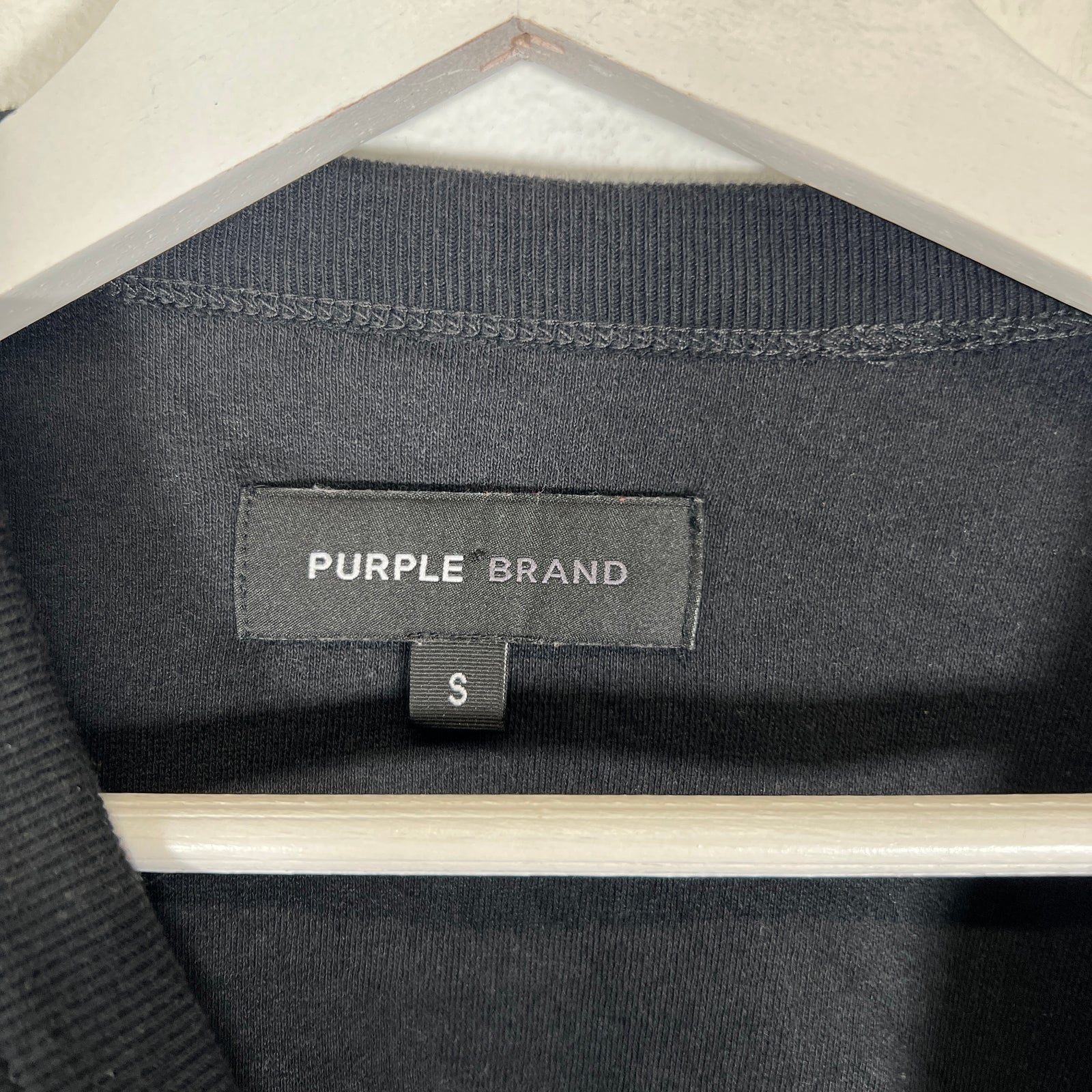 Purple Longsleeve Graphic T-Shirt Size S