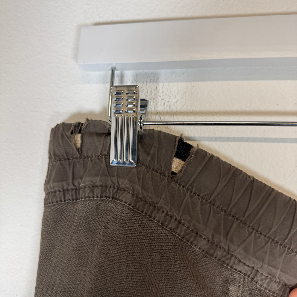 Rick Owens Brown Drop Crotch Sweatpants Size M