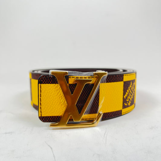 Louis Vuitton Damier Pop LV Initiales 40MM Belt