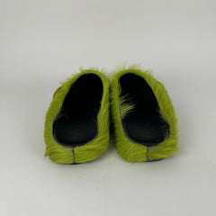 Marni Fussbett Sabot Grinch Green Mules Size 45