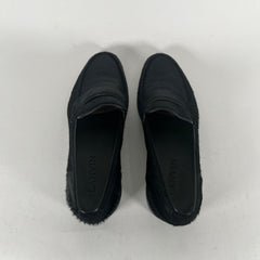 Lanvin Black Ponyhair Loafer Size 6
