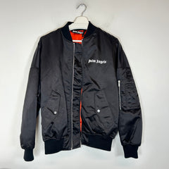 Palm Angels Black Bomber Jacket Size XS
