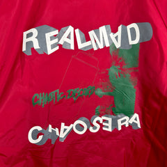Undercover Red ' Chaotic Discord' Coach Jacket Size Large