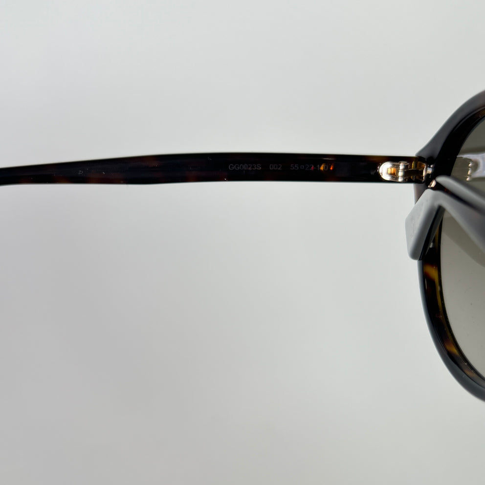 Gucci GG0023S Round Sunglasses