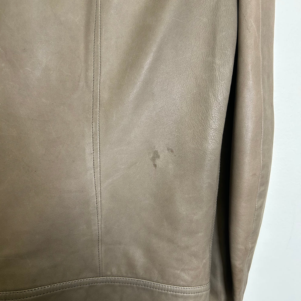 Rick Owens FW17 Lambskin Leather Jacket