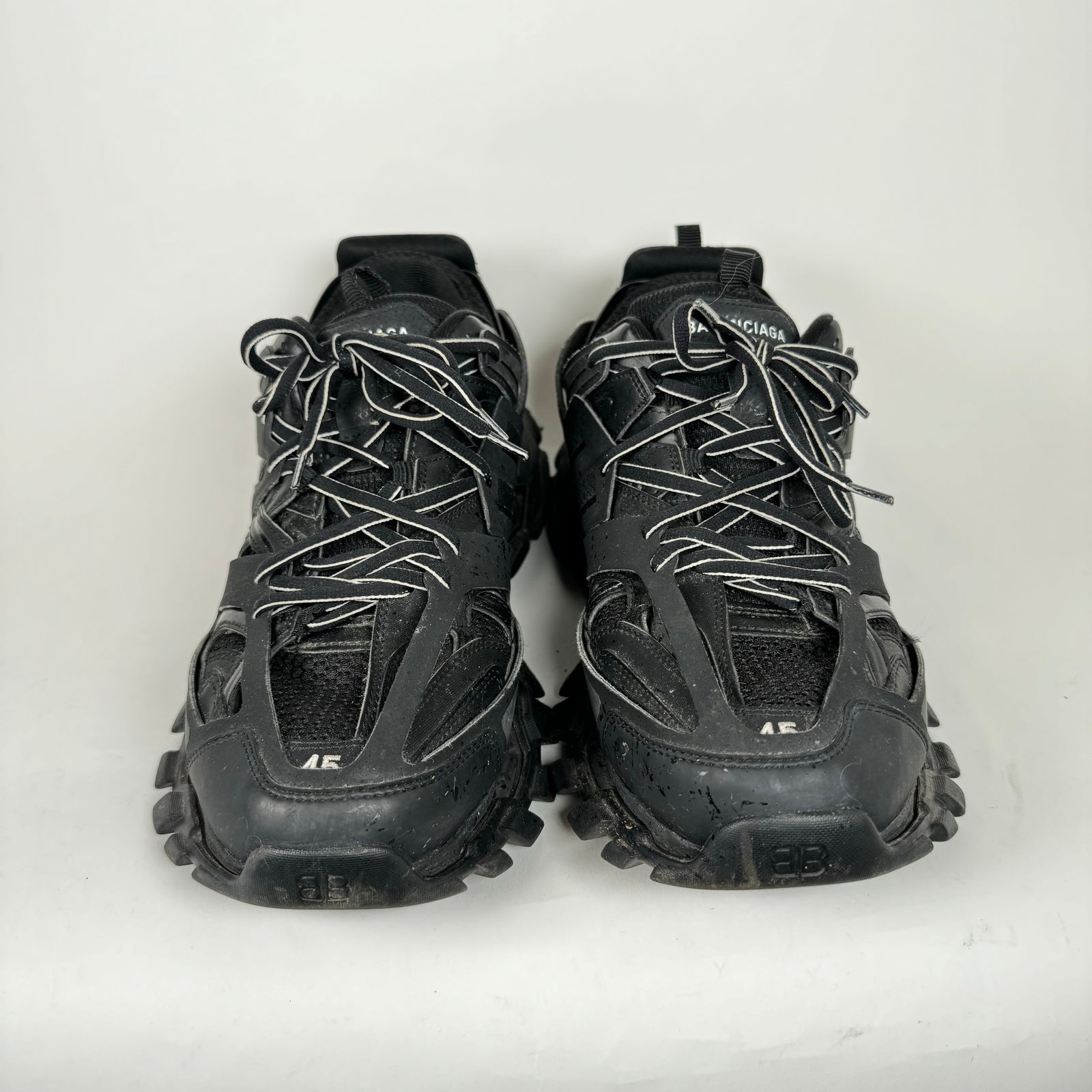 Balenciaga Black Track Sneakers Size 45